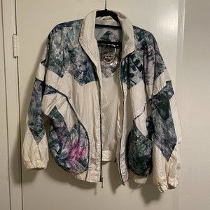 80s Vintage East West by The Panda Group windbreaker